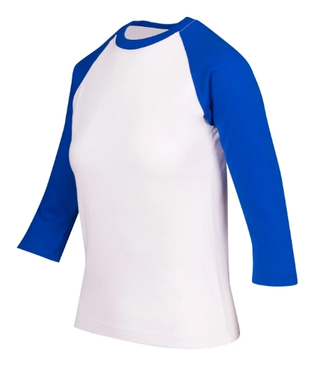 Picture of RAMO, Ladies 3/4 Sleeve Raglan Tee